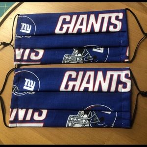New York Giants Face Masks Set of 2